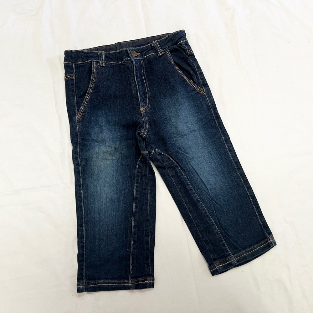 Anna Sui Kids Dark Blue Jeans